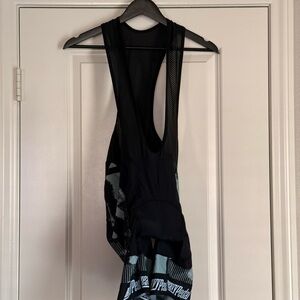Black and Blue Cycling Bib Shorts